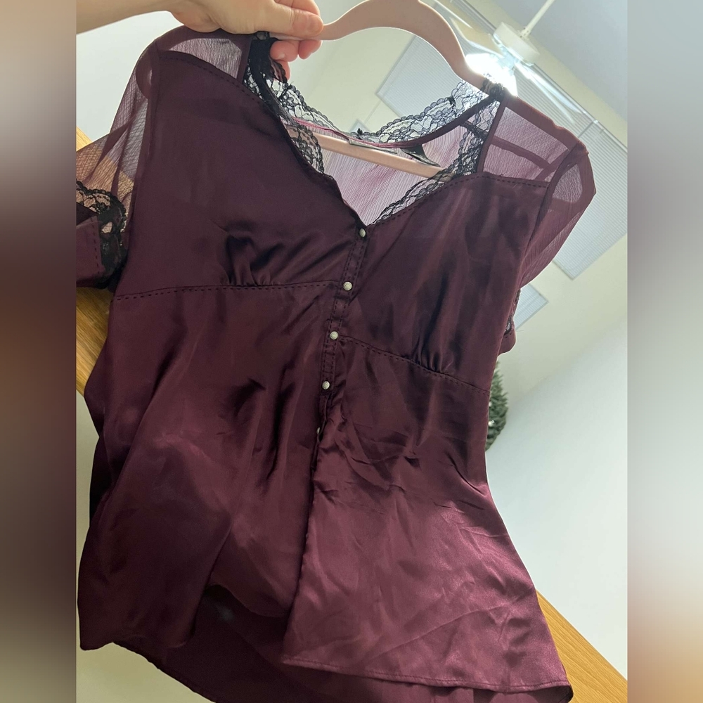 Apostrophe Plum Blouse 💜